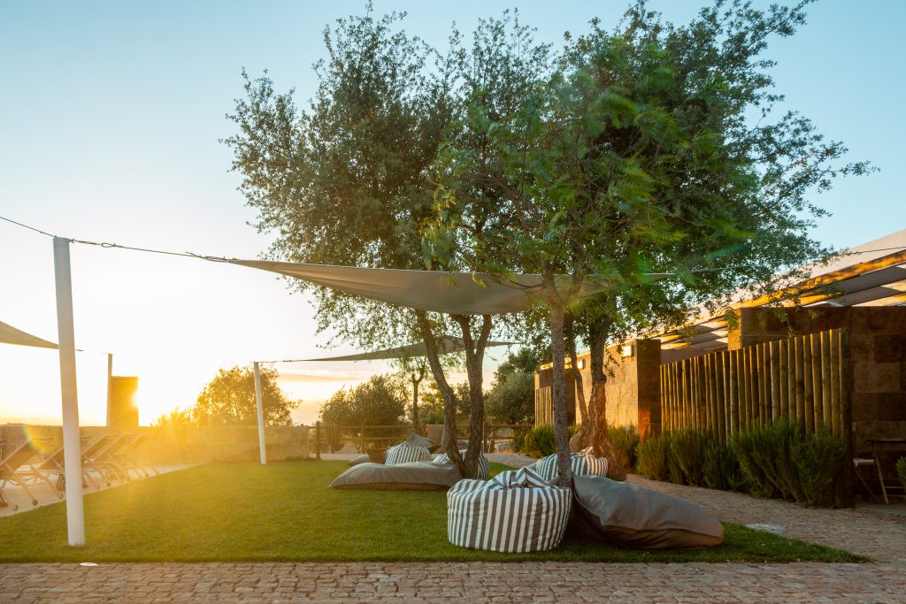 Zona de lazer Reflexos D'Alma - turismo rural alentejano com piscina